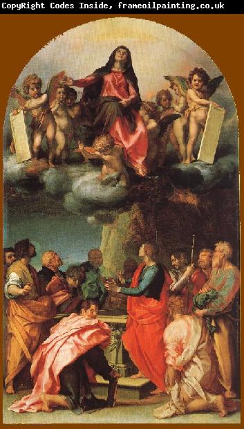 Andrea del Castagno Assumption of the Virgin